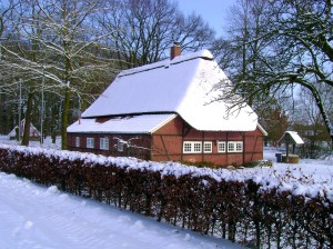 Winter am Heimathaus Börger - Foto: UB 10.02.2010
