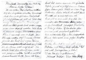 Letzter Brief - Willy Schürmann